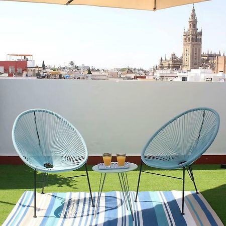 Ático céntrico con vistas Sevilha Exterior foto