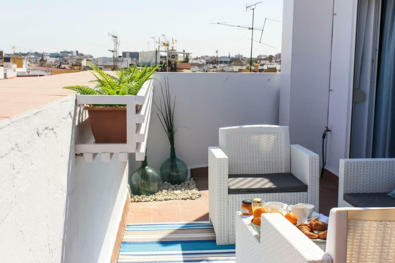 Ático céntrico con vistas Sevilha Exterior foto