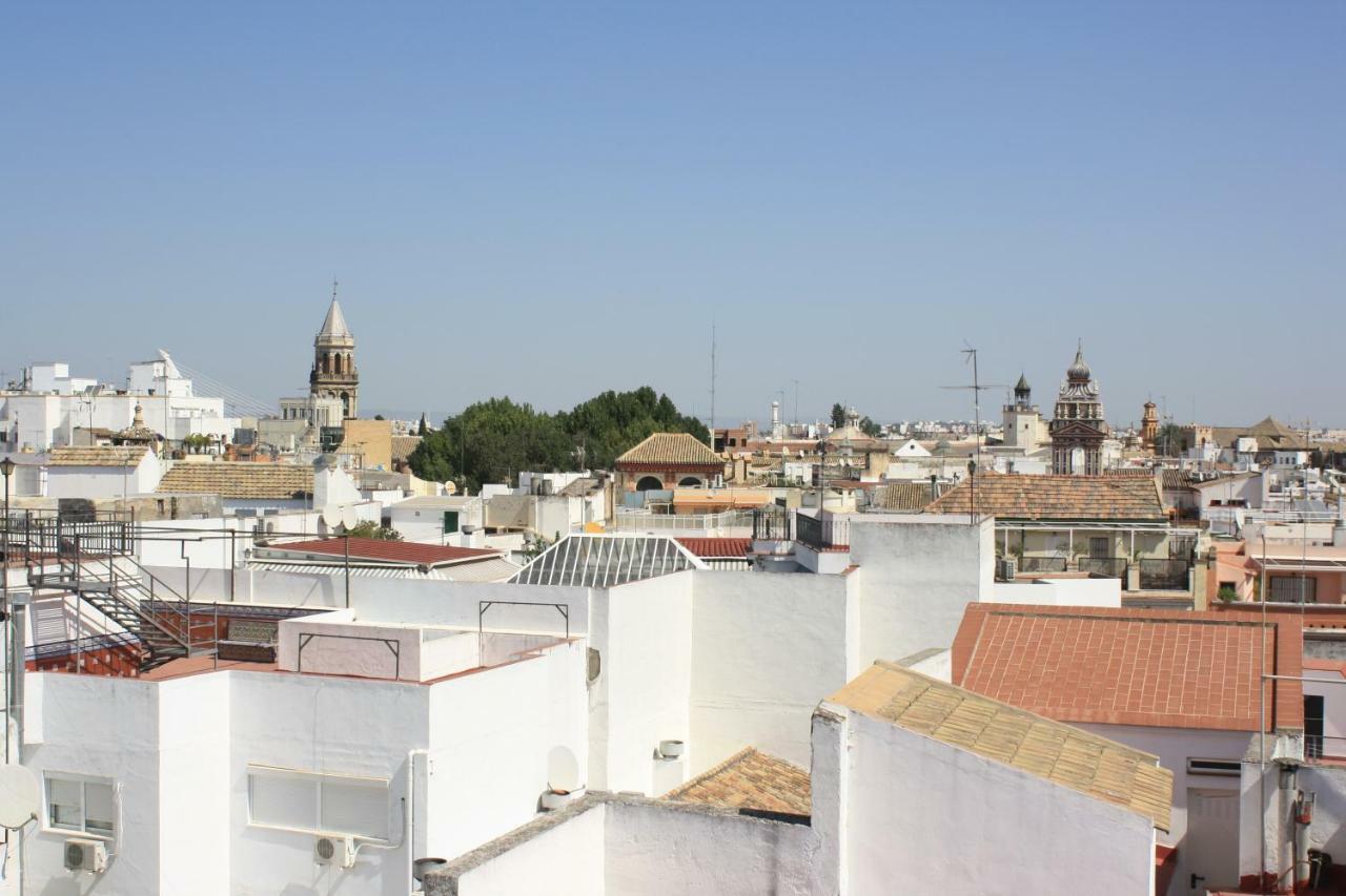 Ático céntrico con vistas Sevilha Exterior foto